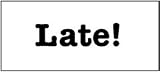 HARDING HOUSE PUBLISHERS STAMP LATE