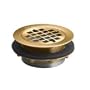 KOHLER K-9132-BV Shower Drain, Vibrant Brushed Bronze