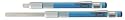 Commando Diamond Knife, Fishhook and Utility Sharpener with Retractable Fine Grit Diamond Stone in Attractive Blue Anodized Handle for Fishing, Hunting, Home or Industrial Applications