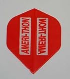 3 sets RED Standard Logo flights, Amerithon, Made in the USA