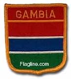 Gambia - Country Shield Patches