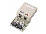 New CABLES TO GO 2-Port CAT5e Surface Mount Box White Perfect For Surface Mount Applications