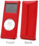 SEPIACE Leather Sleeve for iPod nano 2nd gen. レッド/