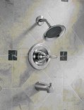 Peerless P88775-BN Tub and Shower Trim with Rough, Brushed Nickel