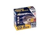 Memorex Pocet 8cm CD-R 210mb 24x 10 Pack in Slim Jewel Cases in Printed Carton