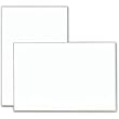 25 Pearl White Silver Bordered Printable Invitation Cards