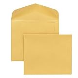 Quality Park 54416 Quality Park Document Envelopes, 10x15, 40lb, Cameo Buff, 100/Box