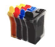 Take4Less 4-pack LC21 LC-21 (1B,1C,1M,1Y) Brother Compatible Ink Cartridges for Brother Printer MFC3100 MFC5100 MFC5200