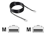 Belkin - Patch cable - RJ-45 (M) - RJ-45 (M) - 9 ft - UTP - ( CAT 5e ) - black