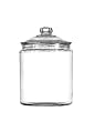 large glass flour jars