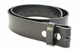 BELTMASTERS' MEN'S/WOMEN'S BLACK LEATHER BELT FOR BUCKLES 28" TO 56" MADE IN THE USA