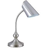 Flexible Table Lamp, Brushed Nickel