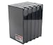Electronics : TNB - 5 boxes for Video tapes (black)