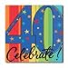 CELEBRATE 40 BEVERAGE NAPKINS