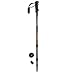 This superb trekking pole is made from lightweight 6061 aluminium alloy and weighs just 300g. It features a comfortable, moulded handle and an adjustable wrist strap. With three sections, it can be fully extended from 65 to 135cm, to suit your height and the gradient. This also means it telescopes neatly away when not in use.There is an extra anti-shock facility, which can be turned on or off. This is particularly useful when descending steep hills, or to save elbow strain.It has a removable snow basket, which can be attached near the base of the pole, designed to prevent sinkage in soft ground or snow. At the end there is a sturdy, hard tungsten alloy trekking tip for mountain use, and a removable rubber ferrule for easy ground.