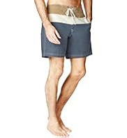 XXXL North Coast Cut & Sew Colour Block Swim Shorts