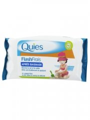 Quies Flash Frais Après Baignade 12 Lingettes