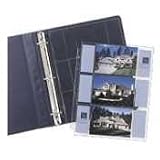 AVE13407 - Horizontal Photo Pages, 60 Photo Capacity, 3-1/2x5, Clear