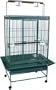 Brand New Parrot Bird Wrought Iron Cage Play-Top On Wheels 32x23x66, HGN