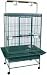 Brand New Parrot Bird Wrought Iron Cage Play-top 32x23x66-wi32hgn