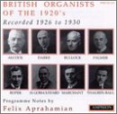British Organists of the 1920`s