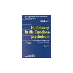 Einf�hrung in die Emotionspsychologie, Bd.2, Evolutionspsychologische Emotionstheorien