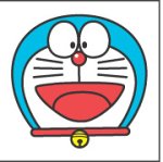 Set of 6 cat magnets