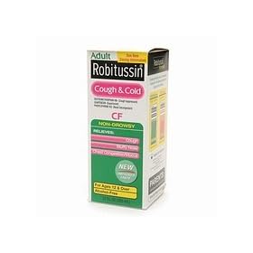 Click here to buy Robitussin Cough and Cold CF 12-Ounce by Robitussin.