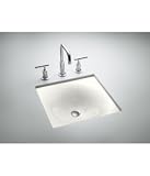 KOHLER K-2827-0 Iron/Tones Cast Iron Lavatory, White