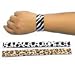 9 Animal Print Slap Bracelets, Costume Jewelry, Prizes and Cheap Novelties