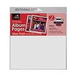 Buy D:book 8 x 8 Hinged Refill Pages for the All-In-One Digital Photo Albums, 10 Pack,...