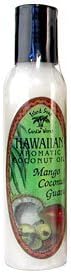 Island Soap Company Aromatic Coconut Oil - 4.5 oz. - Mango Coconut Guava