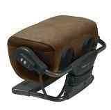 Human Touch Ottoman 2.0 Robotic Calf and Foot Massager Cashew Microsuede