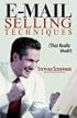 E-Mail Selling Techniques: That Really Work!