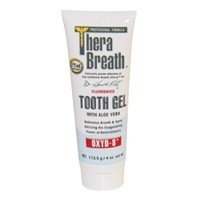 TheraBreath oxygenating fluoride toothpaste with aloe vera - 4 oz