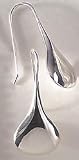 Signature Tarnish Free Sculpture Teardrop STERLING SILVER