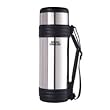 Thermos Nissan 34-Ounce Stainless-Steel Bottle with Folding Handle