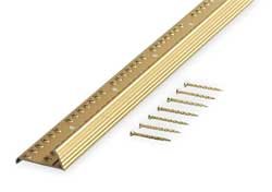 Battalion 2RRW1 Carpet Gripper, Fluted, L72, Satin Brass