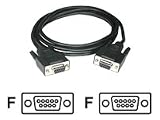 Cables To Go - 52035 - 6ft DB9 F/F All Lines Cable Black