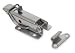 Battalion 1XPE3 Toggle Latch, SS, H 19/32 In