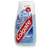 Colgate 2-In-1 Toothpaste & Mouthwash,Icy Blast,4.6Oz