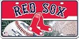 Boston Red Sox Socks Logo Metal License Plate