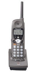 Panasonic KX-TGA290B 2.4 GHz FHSS GigaRange Cordless Handset