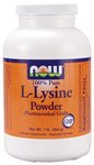 L-Lysine Powder by NOW Foods - (435mg - 1 lbs. Powder)