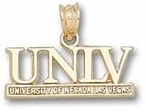 Las Vegas (UNLV) Runnin Rebels UNLV Pendant - 10KT Gold Jewelry