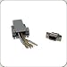 DB-9 Female to RJ-45 Modular Adapter