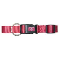 Adjustable Dog Collar - 3/4 in. x 16 to 22 in. - Raspberry