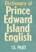 Dictionary of Prince Edward Island English by  ISBN 0802079040