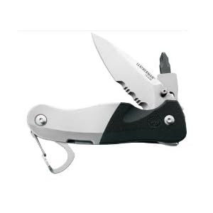 Leatherman Expanse e33Bx Combo Straight Serrated Blade Knife by Leatherman