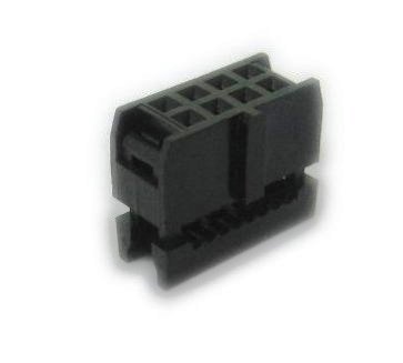 Pc Accessories IDC 2X4 8 Pins Dual Row Socket for Flat Ribbon Cable, 10-PACK